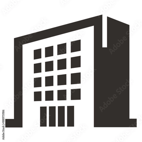Obraz Modern Building Icon