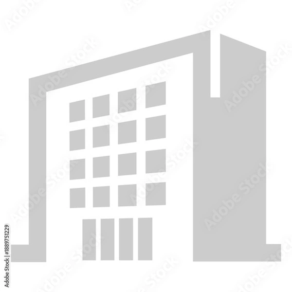 Obraz Modern Building Icon