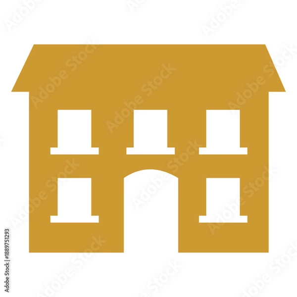 Obraz Residential Building Icon