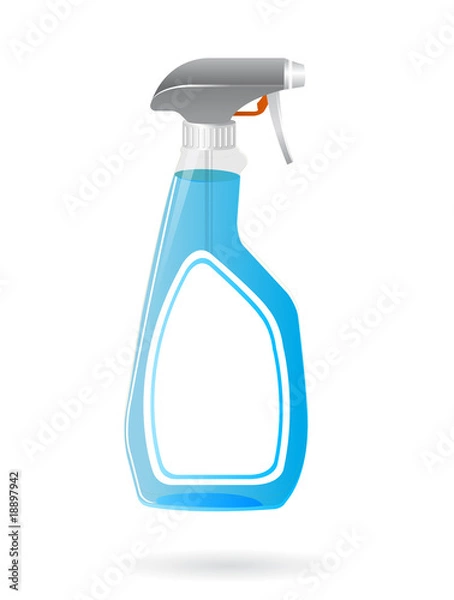 Obraz cleaner spray for glass surfaces