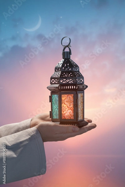 Obraz Ornamental Arabic lantern