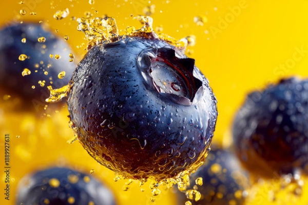 Fototapeta blueberry