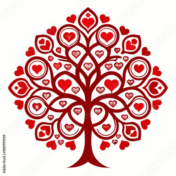Obraz Faith Based Love Tree