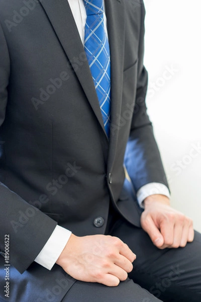 Fototapeta 就職活動面接時の手元イメージ