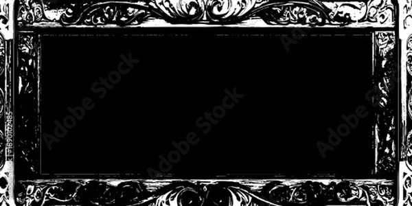 Obraz Vector grunge frame for your text