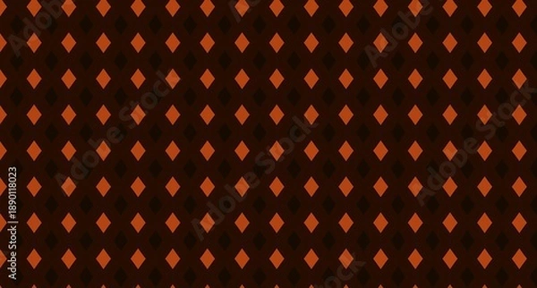 Obraz red and black seamless background, geometric pattern 