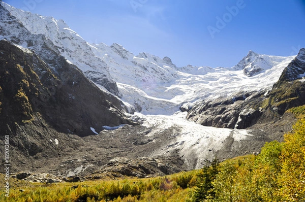 Obraz Alibek glacier (Ледник Алибек)