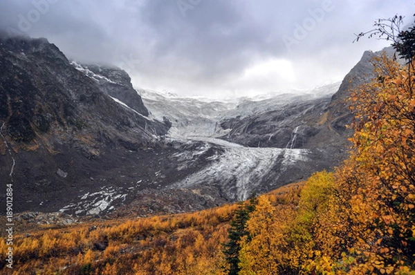 Obraz Alibek glacier (Ледник Алибек)
