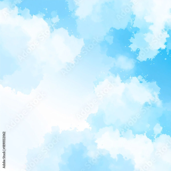 Obraz blue sky background