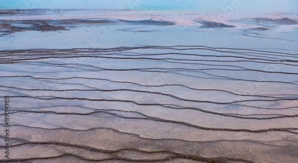 Obraz Geysers pattern in Yellowstone park