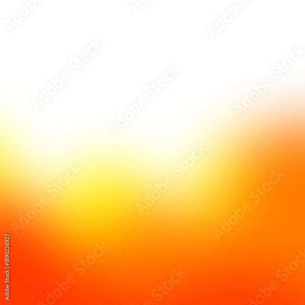 Obraz Transparent aesthetic glowing orange abstract gradient element template