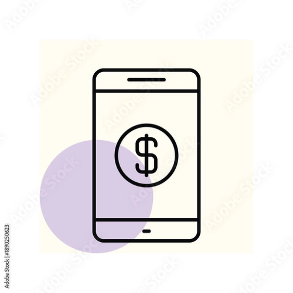 Fototapeta Online Transaction vector, pixel perfect, illustrator file 
