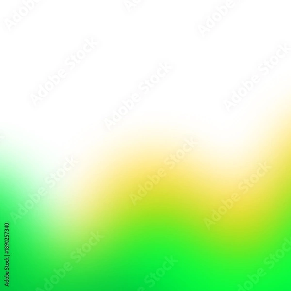 Obraz Transparent aesthetic glowing green abstract gradient element template
