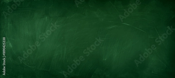 Obraz Green chalkboard background