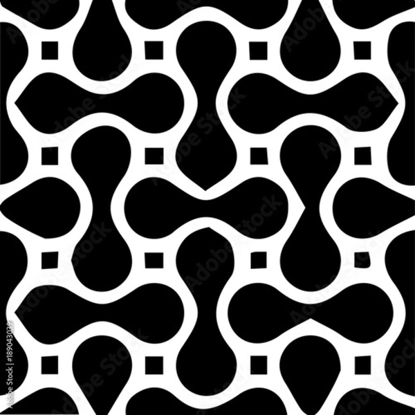 Obraz Black and white pattern