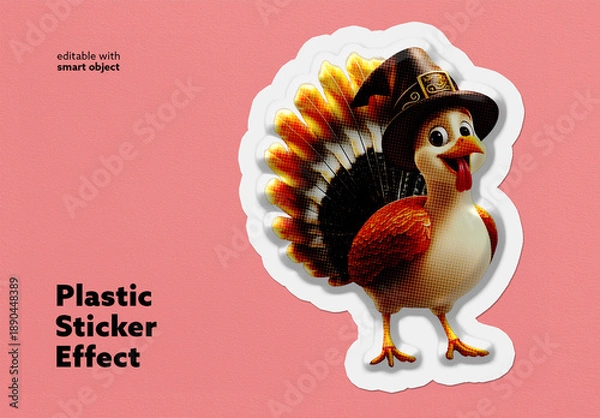 Obraz Plastic Sticker Photo Effect