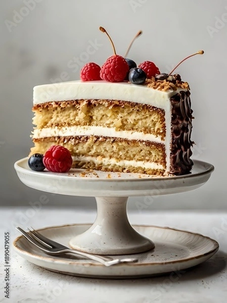 Obraz A slice of cake