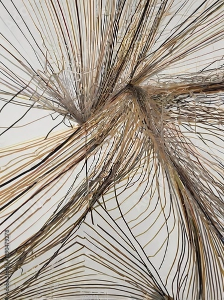 Obraz Abstract background with lines