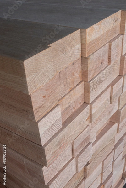 Obraz stack of  wood