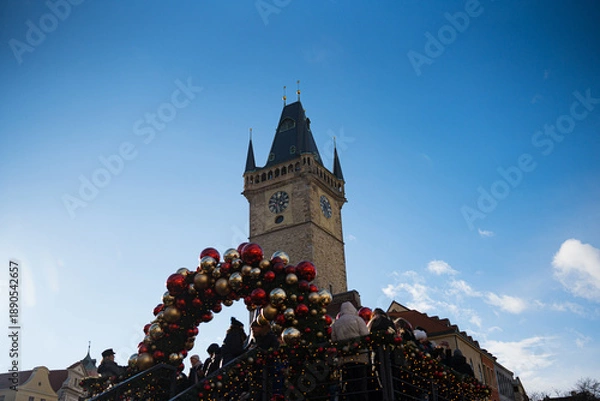 Obraz Prague, Charles Bridge, Prague Castle