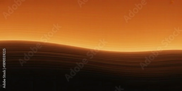 Obraz Dramatic sunset over desert dunes