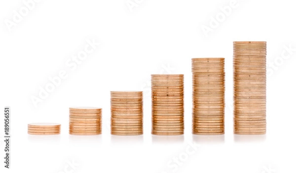 Obraz Increasing Coin Savings Concept