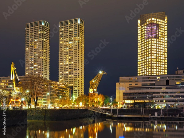 Fototapeta Buenos Aires Skyline at night