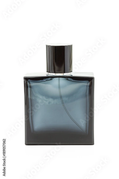 Obraz Empty perfume or cologne bottle isolated on white