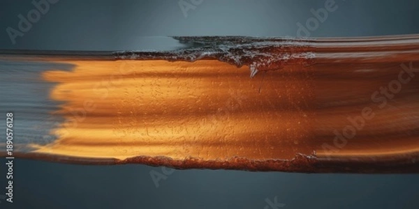 Obraz Dripping amber liquid