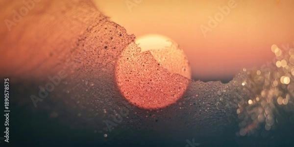 Obraz Sunset reflections on water