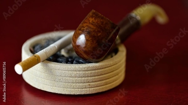 Obraz Pipe et cigarette