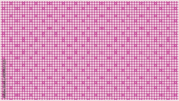 Obraz Pink and White Dotted Pattern Background