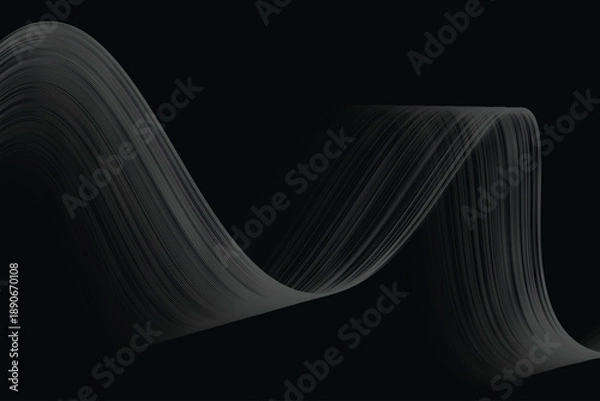 Obraz abstract wavy background 