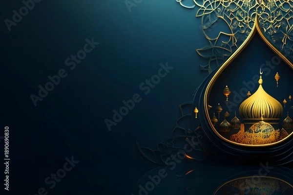 Obraz Ramadan kareem, copy space.