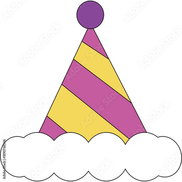 Fototapeta 생일모자