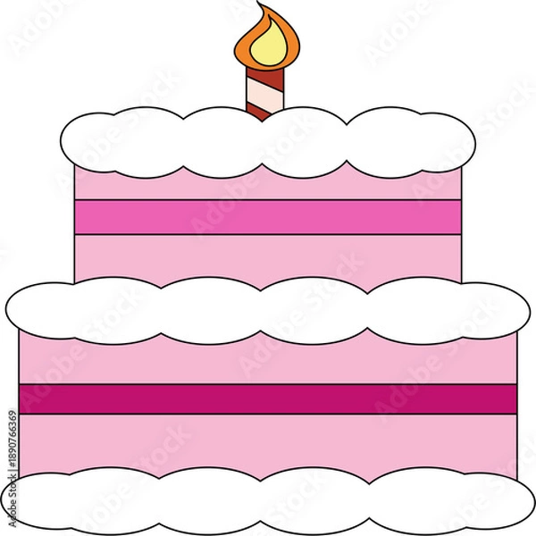 Fototapeta 생일케이크