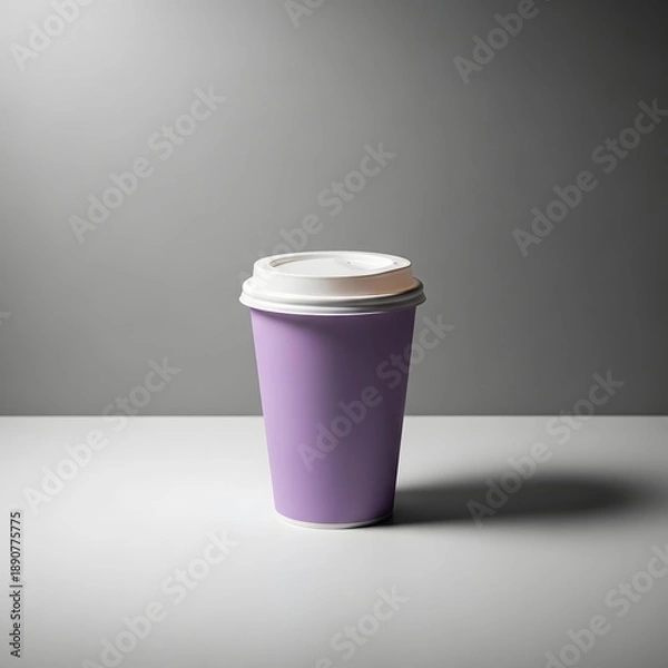 Obraz Professional 3D floating mug mockup for design use