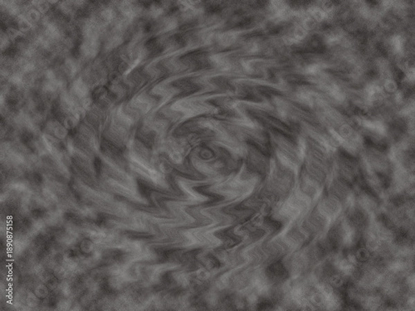 Obraz Dark gray swirling vortex abstract background pattern