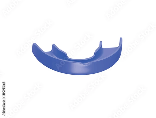 Obraz gum sheild icon 3d illustration render