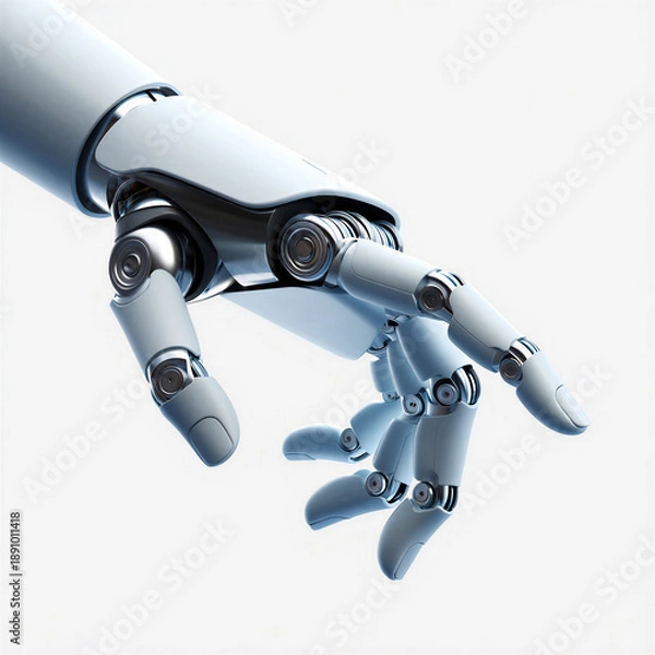 Obraz Robotic Hand Technology and Artificial Intelligence Concept