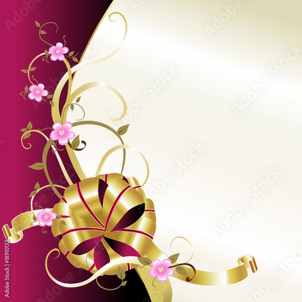 Obraz Elegant Spring Card