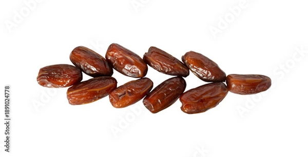 Obraz tasty dates palm fruit isolated