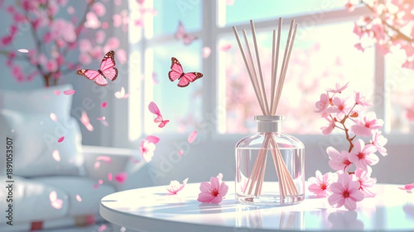 Obraz さくらのリードディフューザー