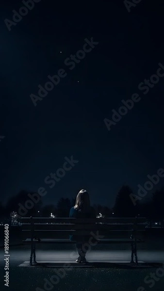 Obraz Solitude Under the Stars