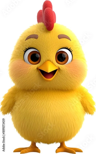 Obraz Cute Yellow Chick 