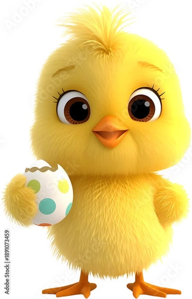 Obraz Cute Yellow Chick 