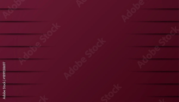 Obraz Abstract Burgundy Background with Horizontal Lines.