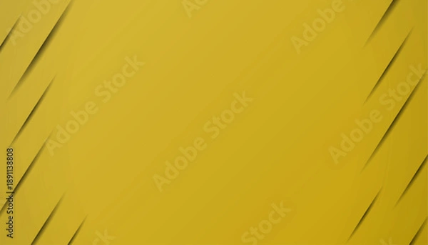 Obraz Yellow Paper Cut Abstract Background Texture.