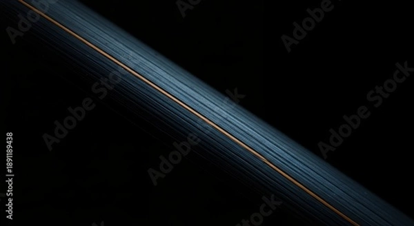 Obraz Lines on Black Background