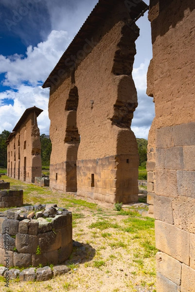 Obraz Raqchi is an Inca archaeological site